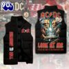 ACDC 2D Sleeveless Jacket Mery Christmas – Music Sleeveless Down Jacket