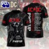 ACDC 3D Apparel Gift For Fans Rock Music 3D Shirt