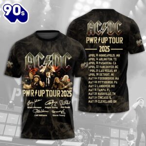 ACDC 3D Apparel Gift For…