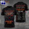 ACDC 3D Apparel Gift Summer For Man And Women Rock Music 3D Shirt