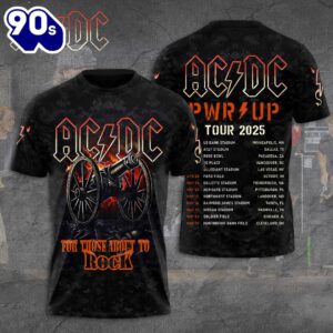 ACDC 3D Apparel Gift Summer…