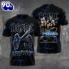 ACDC 3D Apparel Summer 2025 Shirts Rock Music 3D Shirt