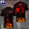ACDC 3D Apparel Trend For Man And Women Rock Music 3D Shirt