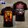 ACDC 3D Apparel Trend T-shirts Rock Music 3D Shirt