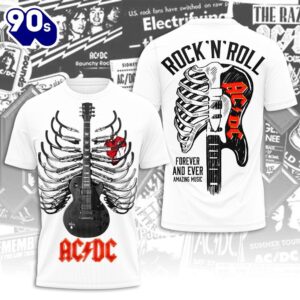 ACDC 3D Apparel T-shirt Tee…