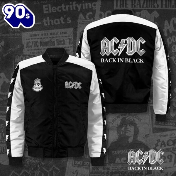 ACDC 3D Bomber Jacket For Fans  For Fans