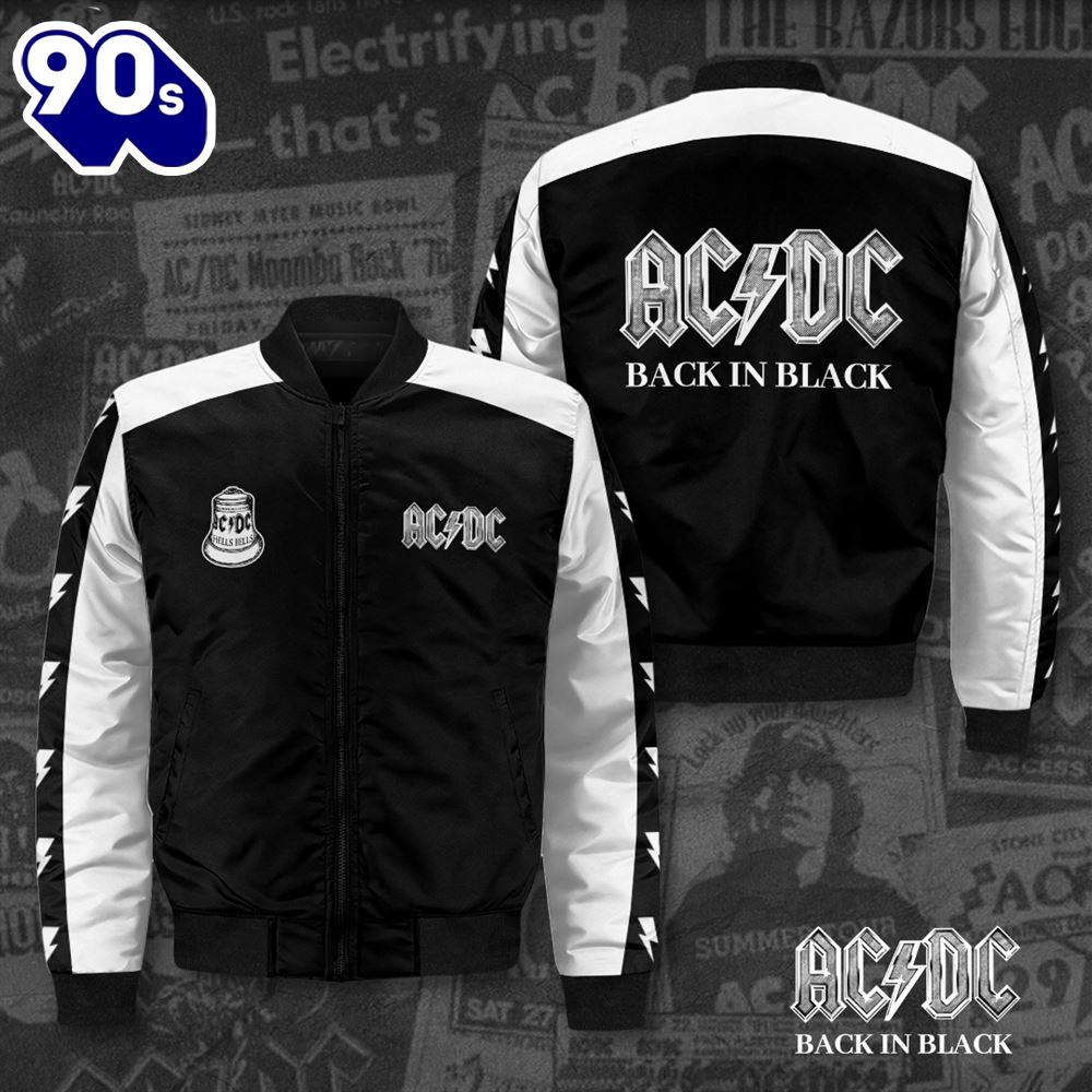 ACDC 3D Bomber Jacket For Fans For Fans ACDC 3D Bomber Jacket For Fans For Fans