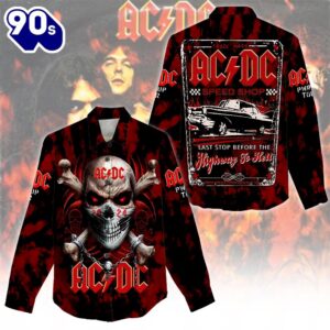 ACDC 3D Linen Shirt New…