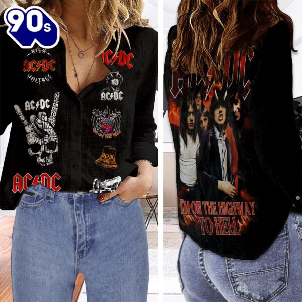 ACDC 3D Linen Shirt New Trend