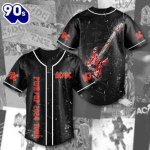 ACDC 3D Shirt Baseball Jersey
