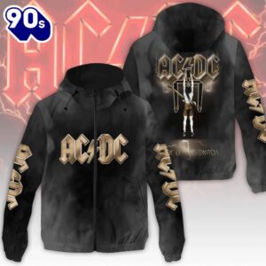 ACDC 3D Windbreaker Jacket For…