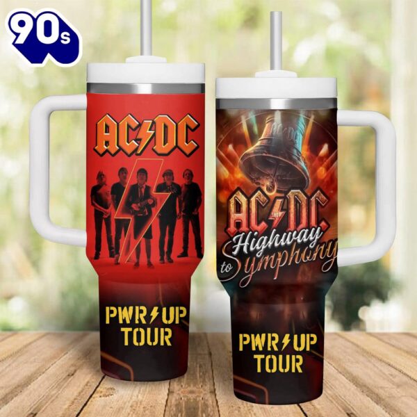 ACDC 40oz Stanley Tumbler