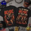 ACDC All Night Long 3D Graphic Shirt , Viral 3D Music Tee
