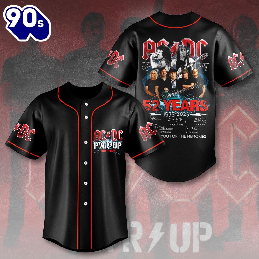ACDC Baseball Jersey ACDC Baseball Jersey