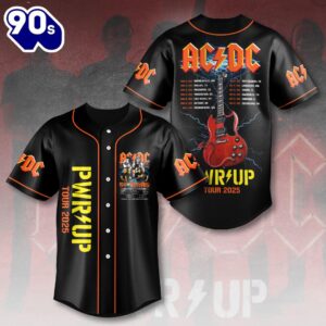 ACDC Baseball Jersey Gift For…