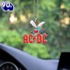 ACDC Custom Shape 1-sided Acrylic Car Ornament Gift For Xmas Christmas Day
