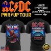 ACDC Exclusive Montreal Event Power Up Tour 2026 T Shirt, Viral 3D Music Tee