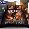 ACDC Highway To Hell Cover Classic Queen Bedding Set Decor Home