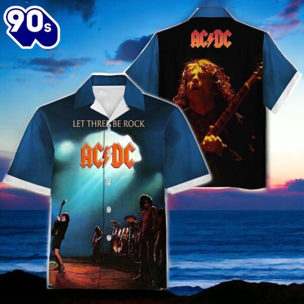 ACDC – Let There Be Rock Hawaiian Shirt