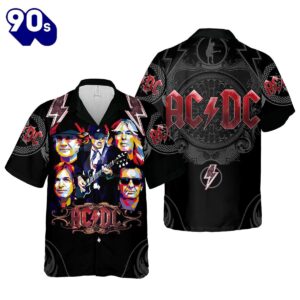 ACDC Pop Art Legends Hawaiian…
