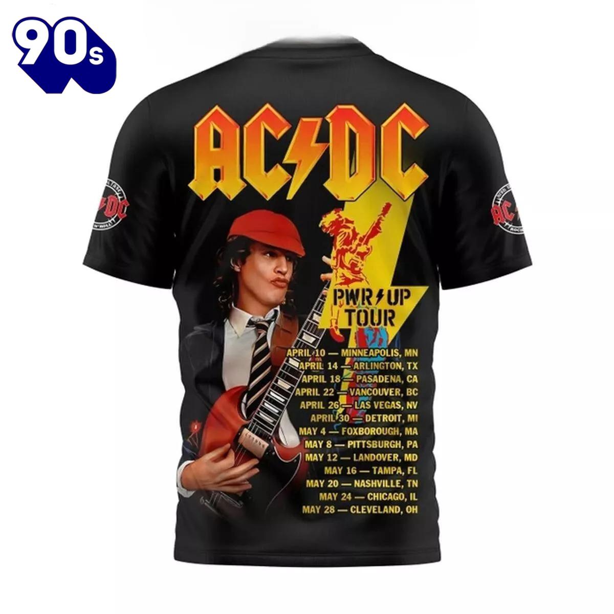 ACDC Power Up Tour 2025 Limited Edition Shirt ACDC Power Up Tour 2025 Limited Edition Shirt