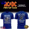 ACDC PWR UP Tour St. Louis Battlehawks 2026 T Shirt, Viral 3D Music Tee