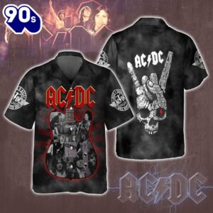 ACDC Rock Anthem Hawaiian Shirt