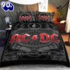 ACDC Rock Bands 3D Duvet Cover Quilt Bedding Set Decor Home