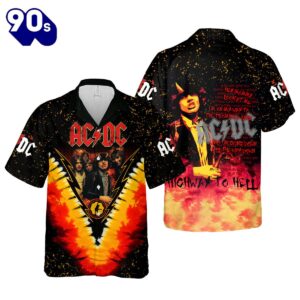 ACDC Rock Legends Collage Hawaiian…