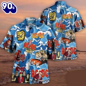 ACDC Rock Out in Style Hawaiian Shirt