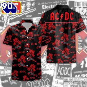 ACDC Tropical Night Palms Hawaiian…