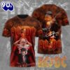 ACDC x Angus Young 3D Apparel Gift For Fans Rock Music 3D Shirt
