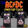 ACDC x Houston Texans Power Up Tour 2026 Black T Shirt, Viral 3D Music Tee