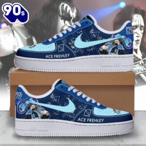 Ace Frehley x Kiss Band Air Low-Top Sneakers Shoes For Men And Women