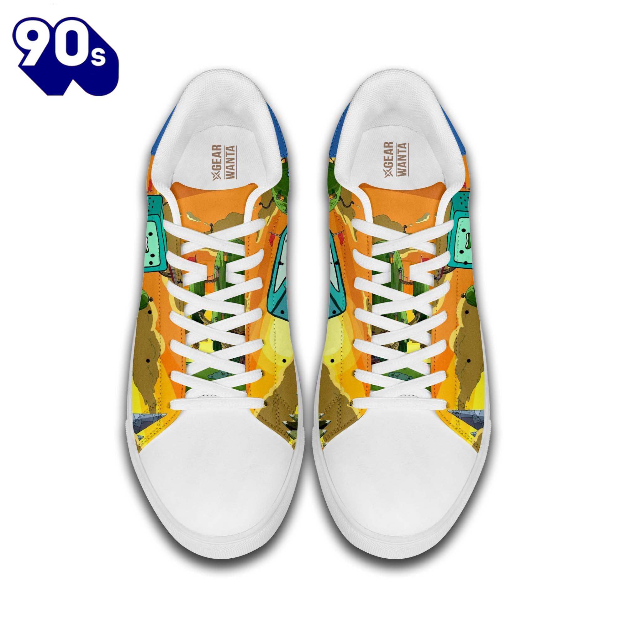 Adventure Time Bmo Stan Shoes Gift For Your Kid Adventure Time Bmo Stan Shoes Gift For Your Kid