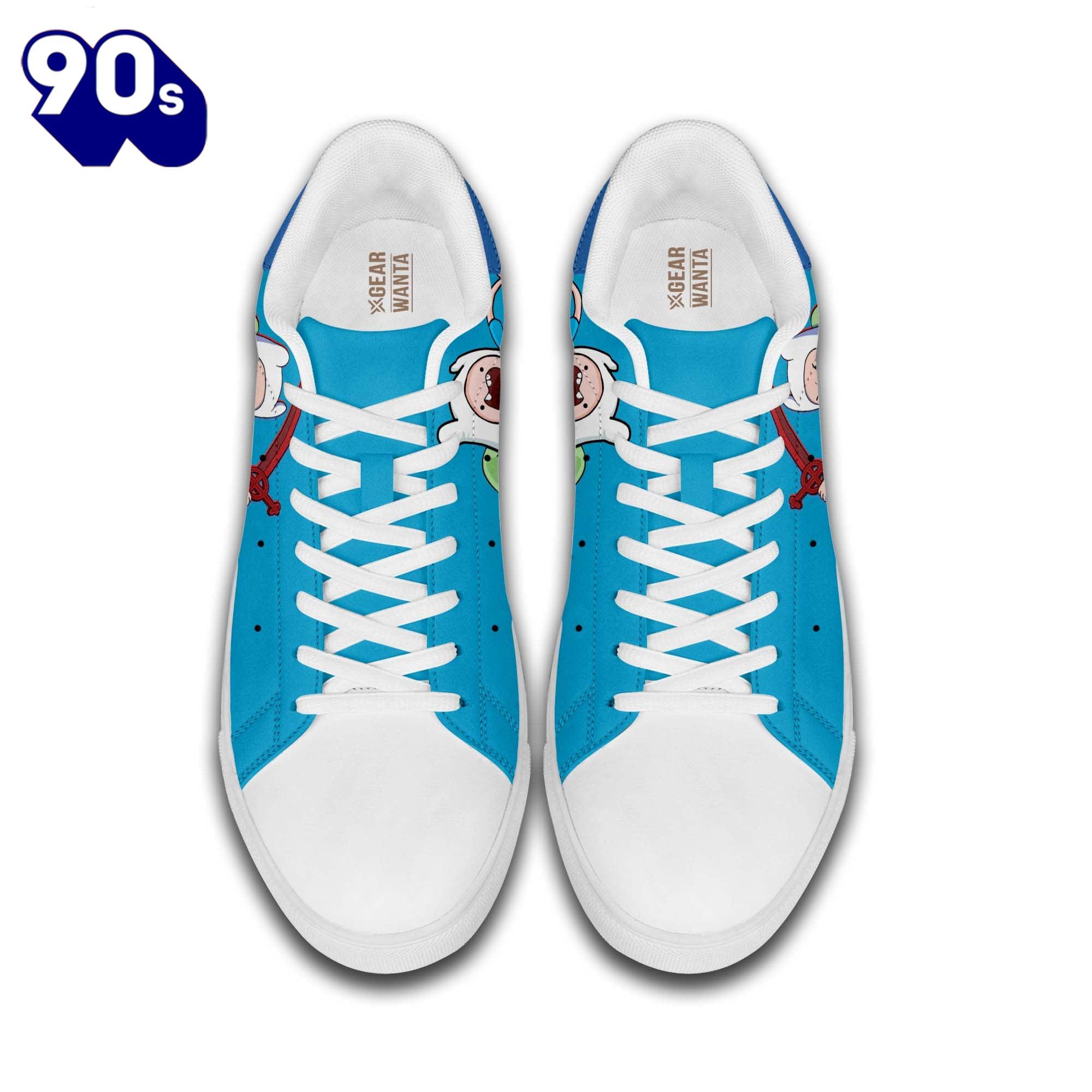 Adventure Time Finn Stan Shoes Gift For Your Kid Adventure Time Finn Stan Shoes Gift For Your Kid