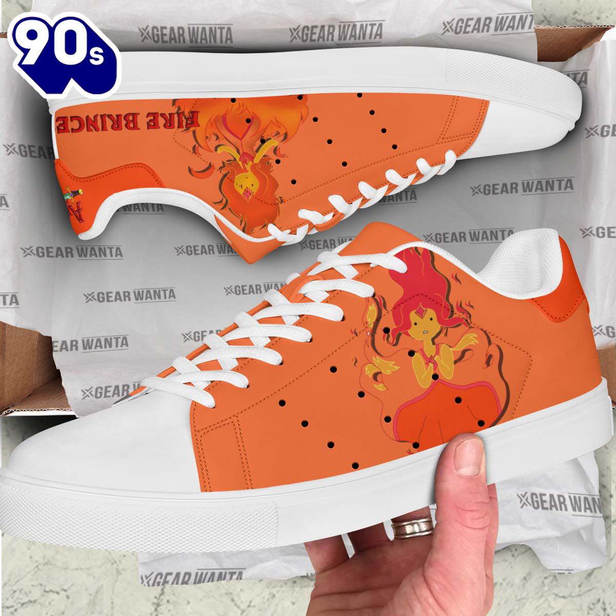 Adventure Time Fire Princess Stan Smith Shoes Gift For Your Kid Adventure Time Fire Princess Stan Smith Shoes Gift For Your Kid