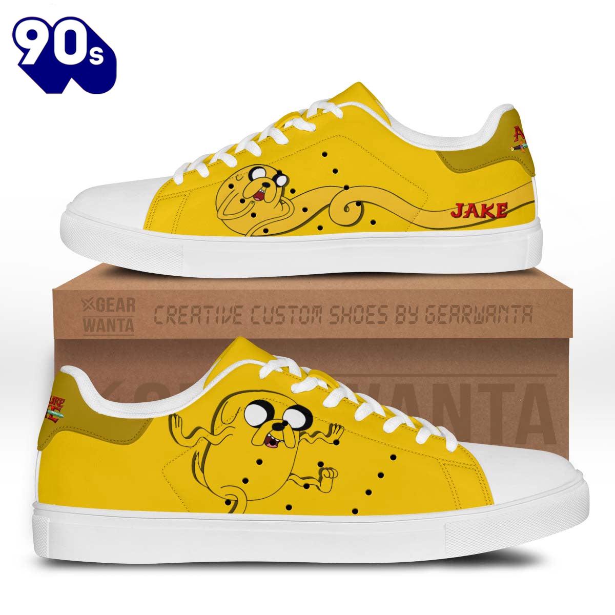 Adventure Time Jake Stan Shoes Gift For Your Kid Adventure Time Jake Stan Shoes Gift For Your Kid