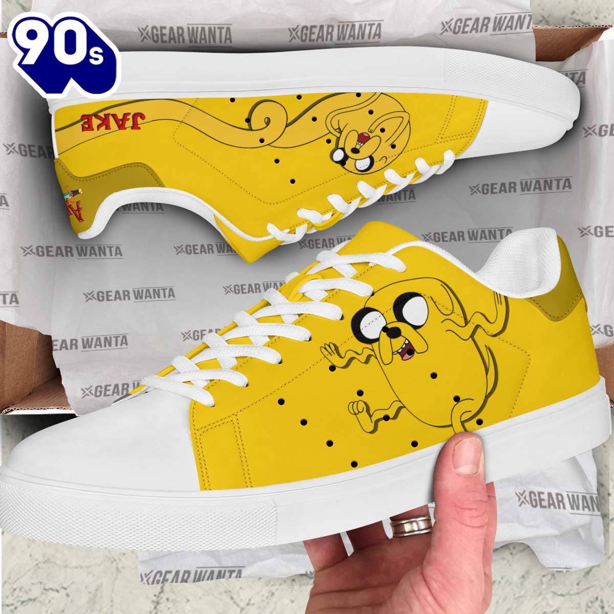 Adventure Time Jake Stan Shoes Gift For Your Kid Adventure Time Jake Stan Shoes Gift For Your Kid
