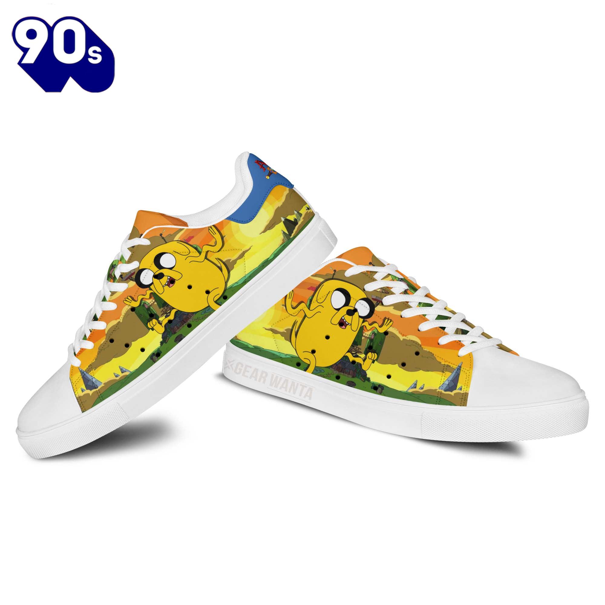 Adventure Time Jake Stan Smith Shoes Gift For Your Kid Adventure Time Jake Stan Smith Shoes Gift For Your Kid