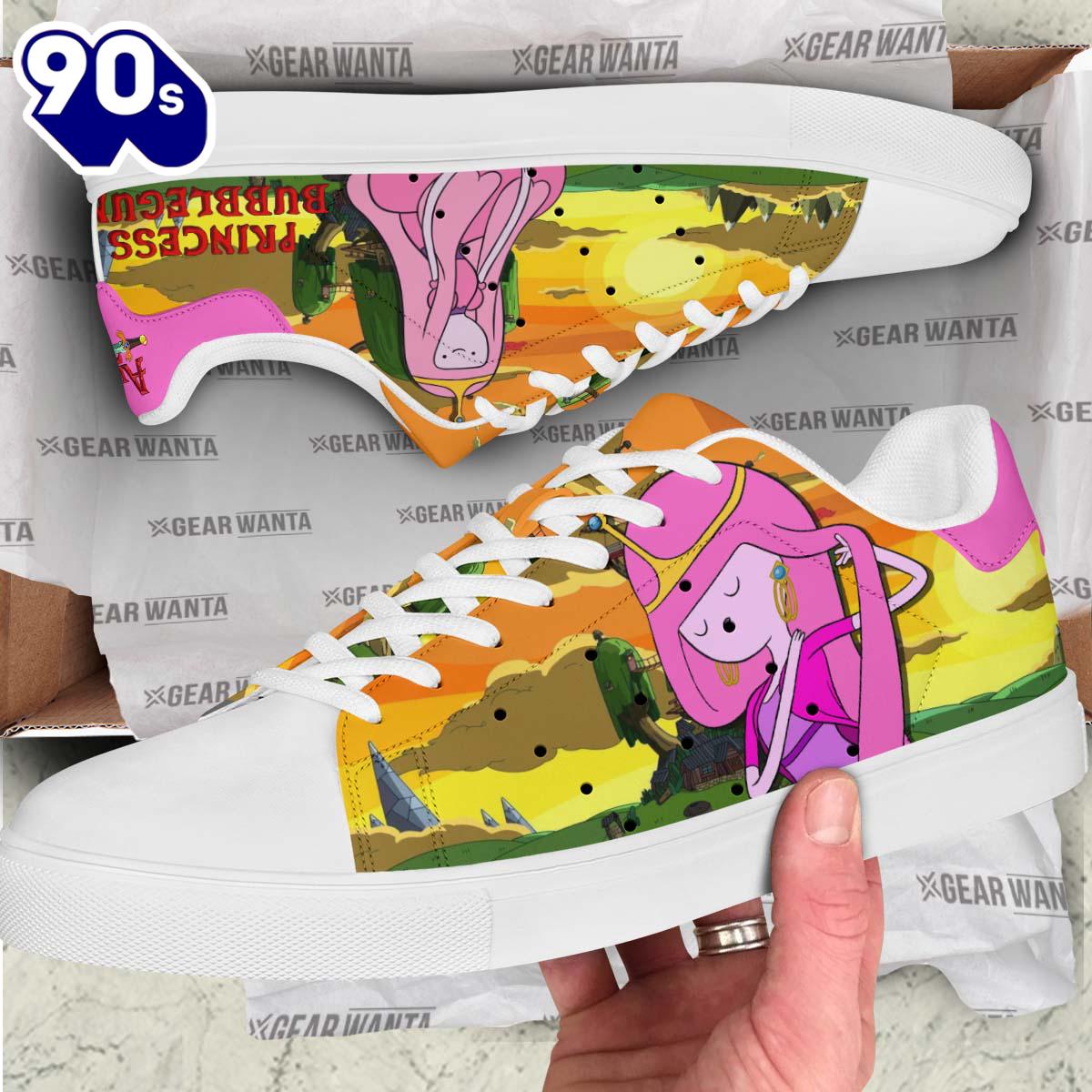 Adventure Time Princess Bubblegum Stan Smith Shoes Gift For Your Kid Adventure Time Princess Bubblegum Stan Smith Shoes Gift For Your Kid