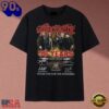 Aerosmith 56 Years 1970 2026 Band Signatures Rock Vintage T Shirt, Trending Music 2D Tee