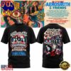 Aerosmith California Dream On Tour 2026 Graphic T Shirt, Viral 3D Music Tee