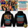 Aerosmith California Dream On Tour Black Hoodie, Viral 3D Music Tee