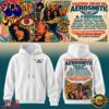 Aerosmith California Dream On Tour White Hoodie, Viral 3D Music Tee