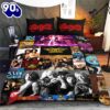 Aerosmith Christmas For Fans Bedding Set Decor Home