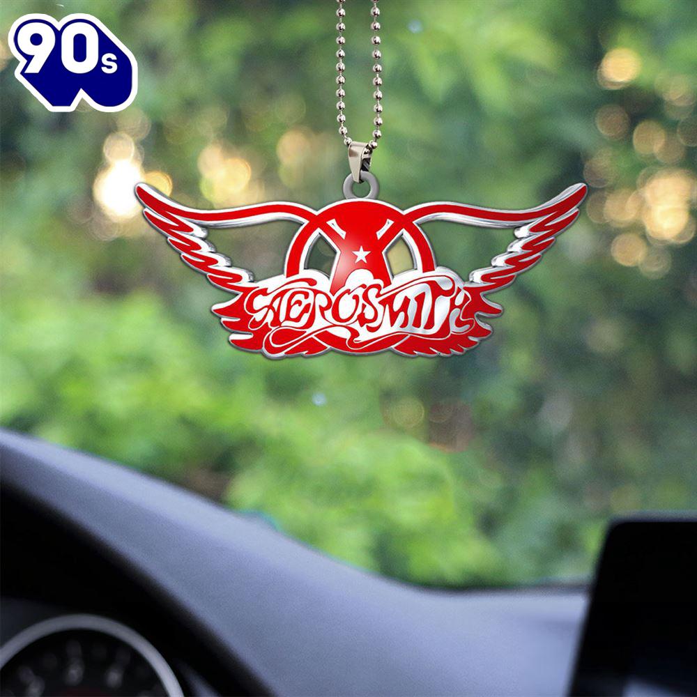Aerosmith Custom Shape 1-sided Acrylic Car Ornament  Christmas Day Aerosmith Custom Shape 1-sided Acrylic Car Ornament  Christmas Day