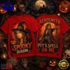 Aerosmith Witch Hat Full Moon Spooky Season Halloween 3D Shirt , Music New Design T Shirt