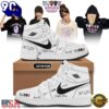 Aespa x BAPE Signed 2026 Limited Edition White Air Jordan 1 Shoes , Trending Music AJ1