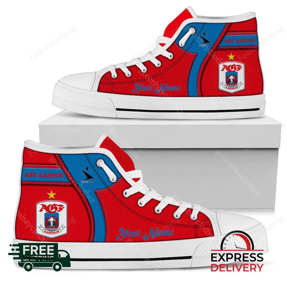 AGF Personalized High Top Canvas Shoes AGF Personalized High Top Canvas Shoes